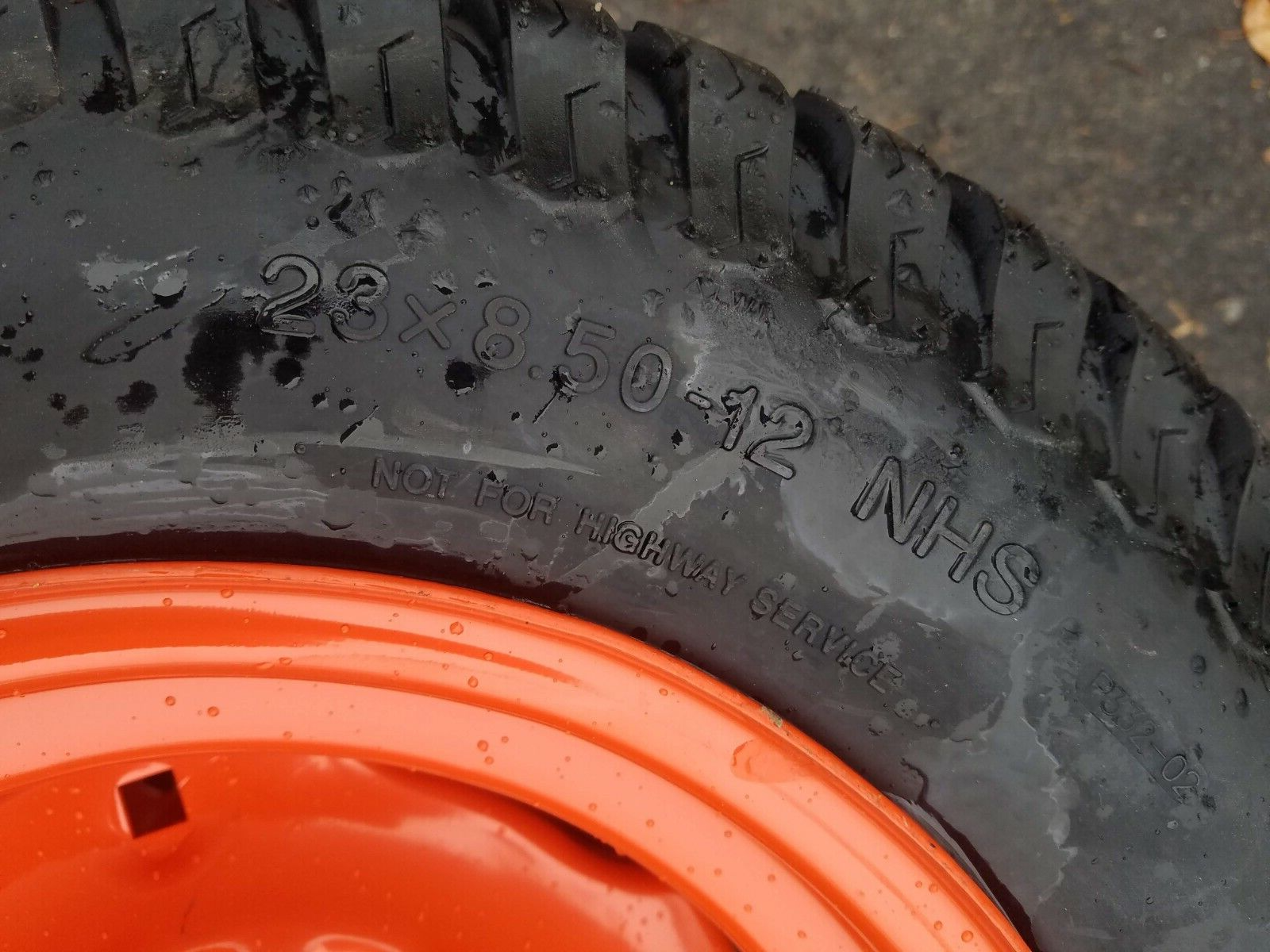 23X8.50-12 Turf tires Skid Steer Tires/wheels for Bobcat 440,453,463,S70