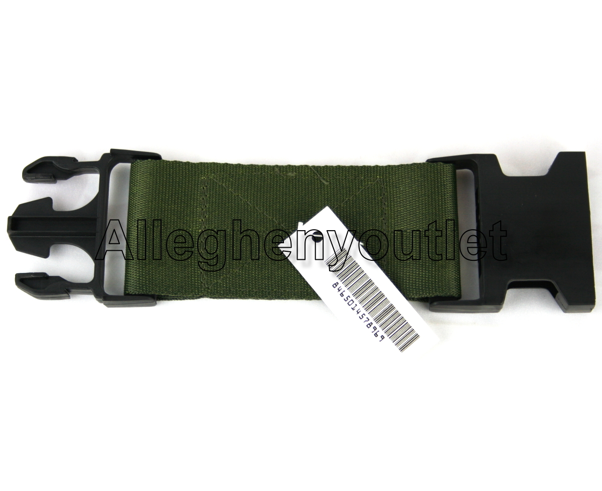 6 USGI Military BLK USMC Tactical Pistol Utility LC-2 Web Belt 6" Extenders NEW