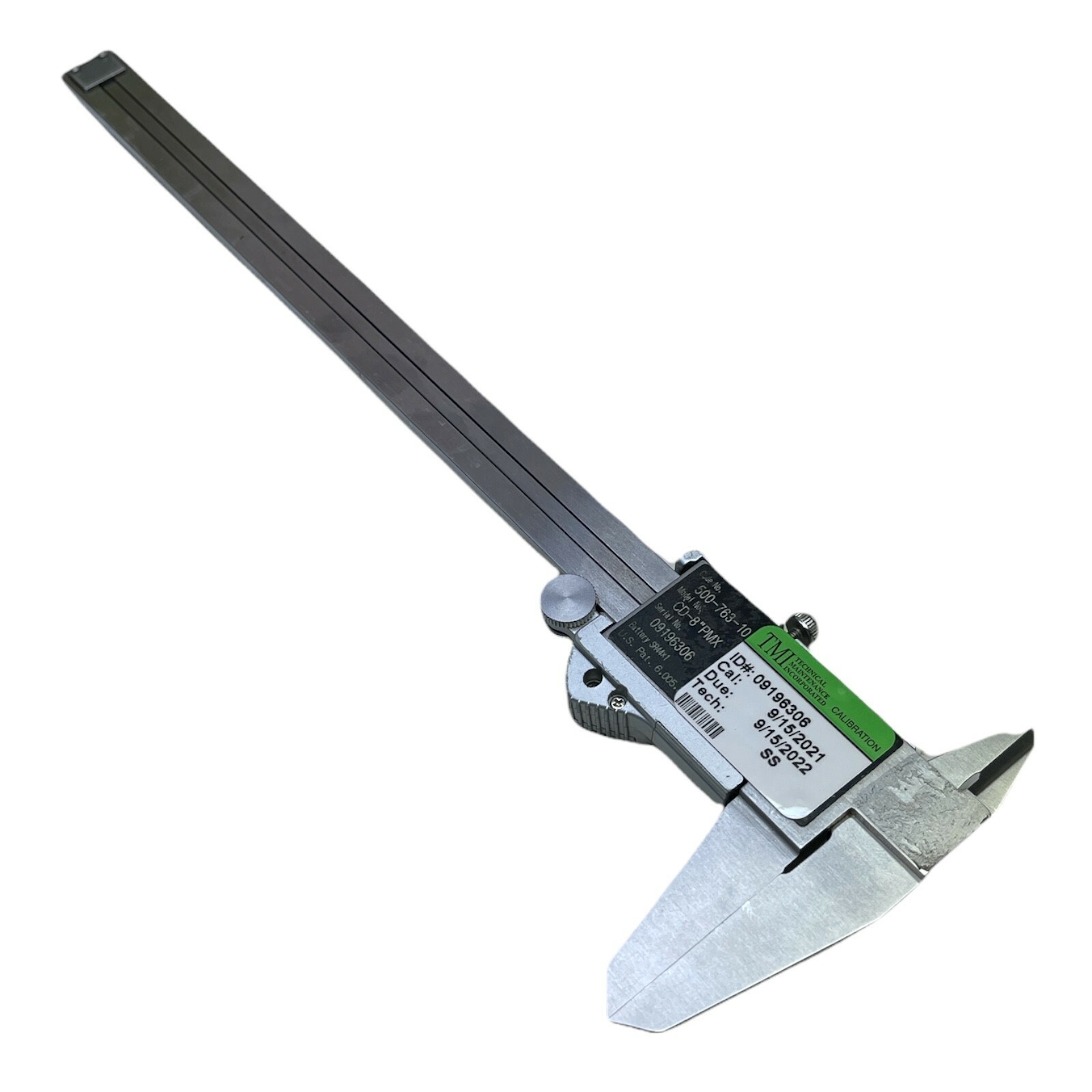 MITUTOYO 500-763-10 ABSOLUTE DIGITAL / DIGIMETRIC CALIPER 0-8" ***TESTED***