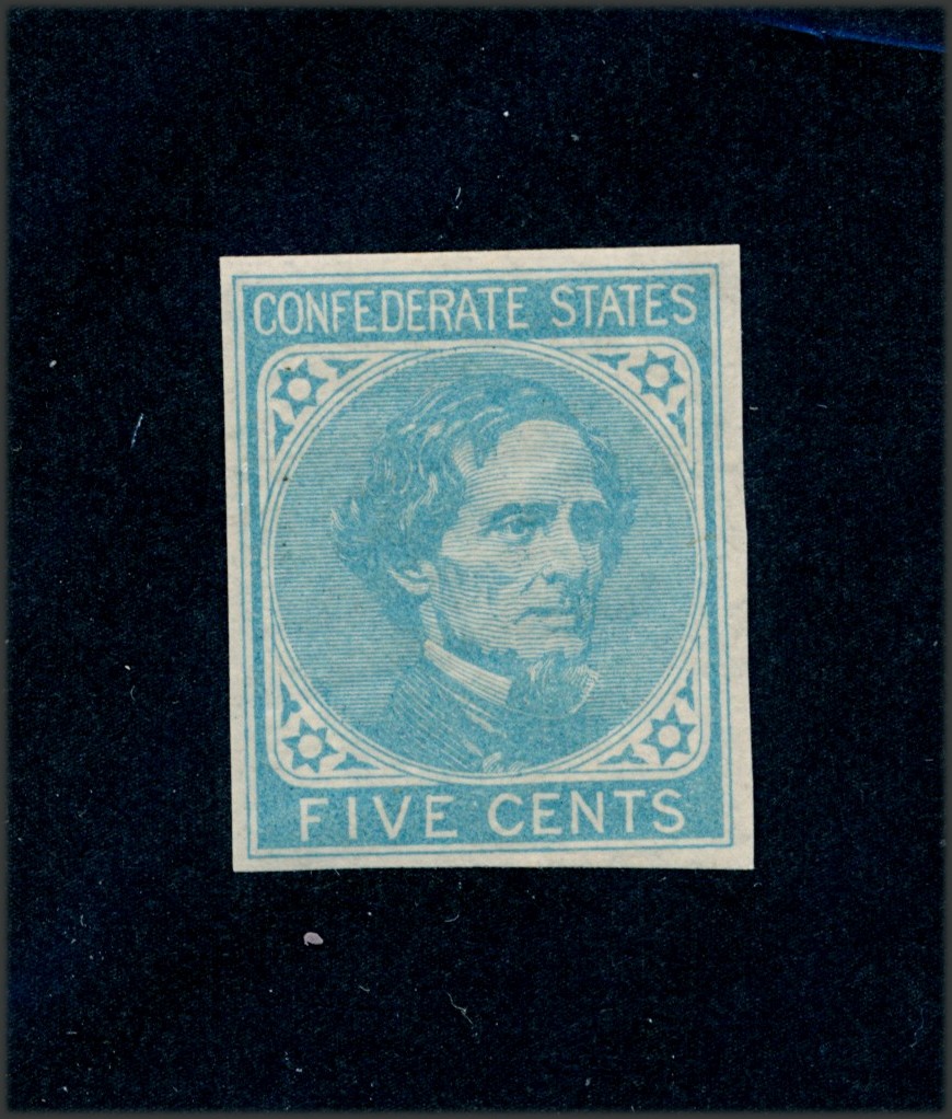 drbobstamps US CSA Scott #6 Mint Hinged Confederate Stamp Cat $20