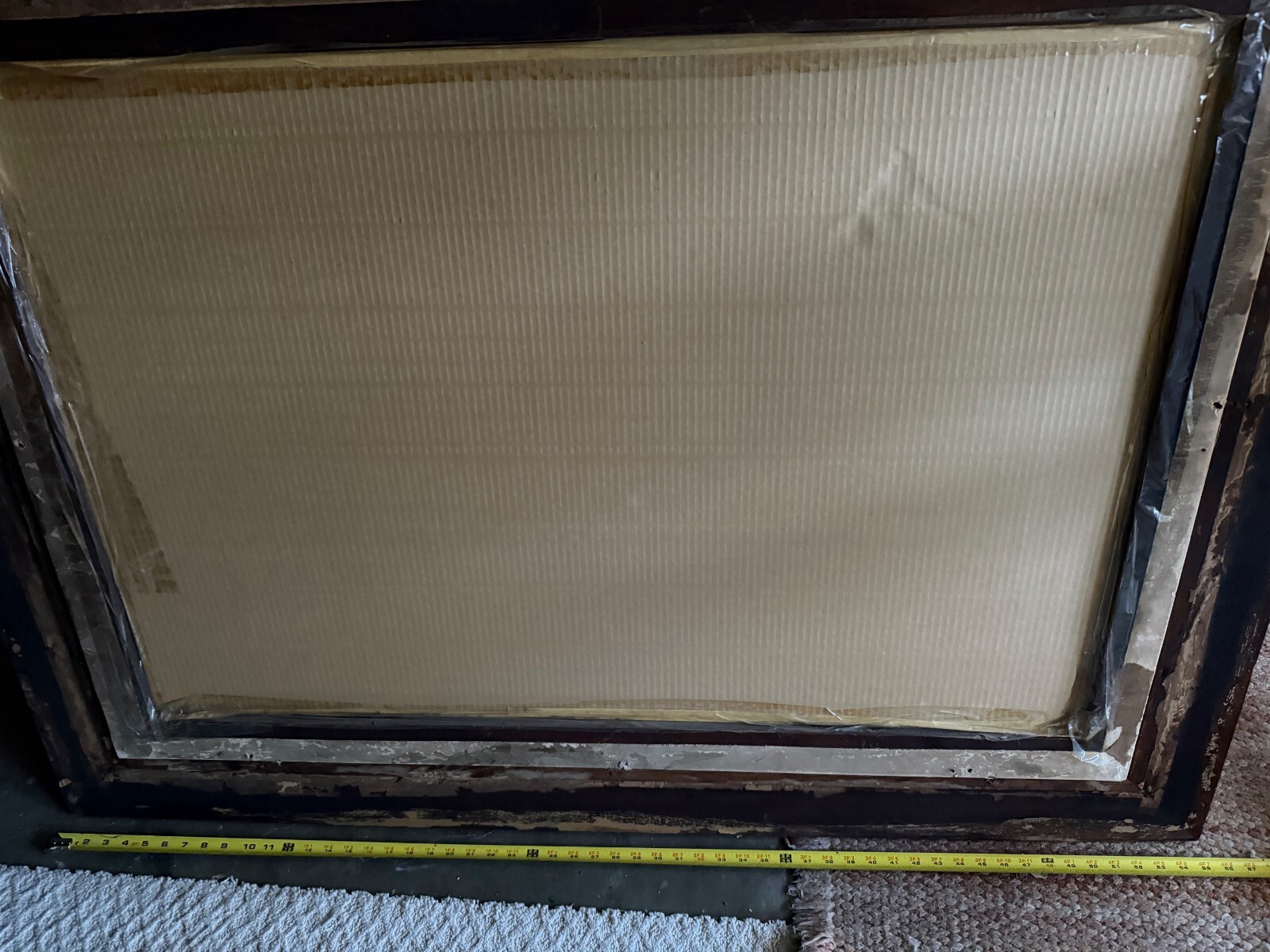 1883 Sherman's March to the Sea Civil War Print J P Fitch Hartford CT Large 55"