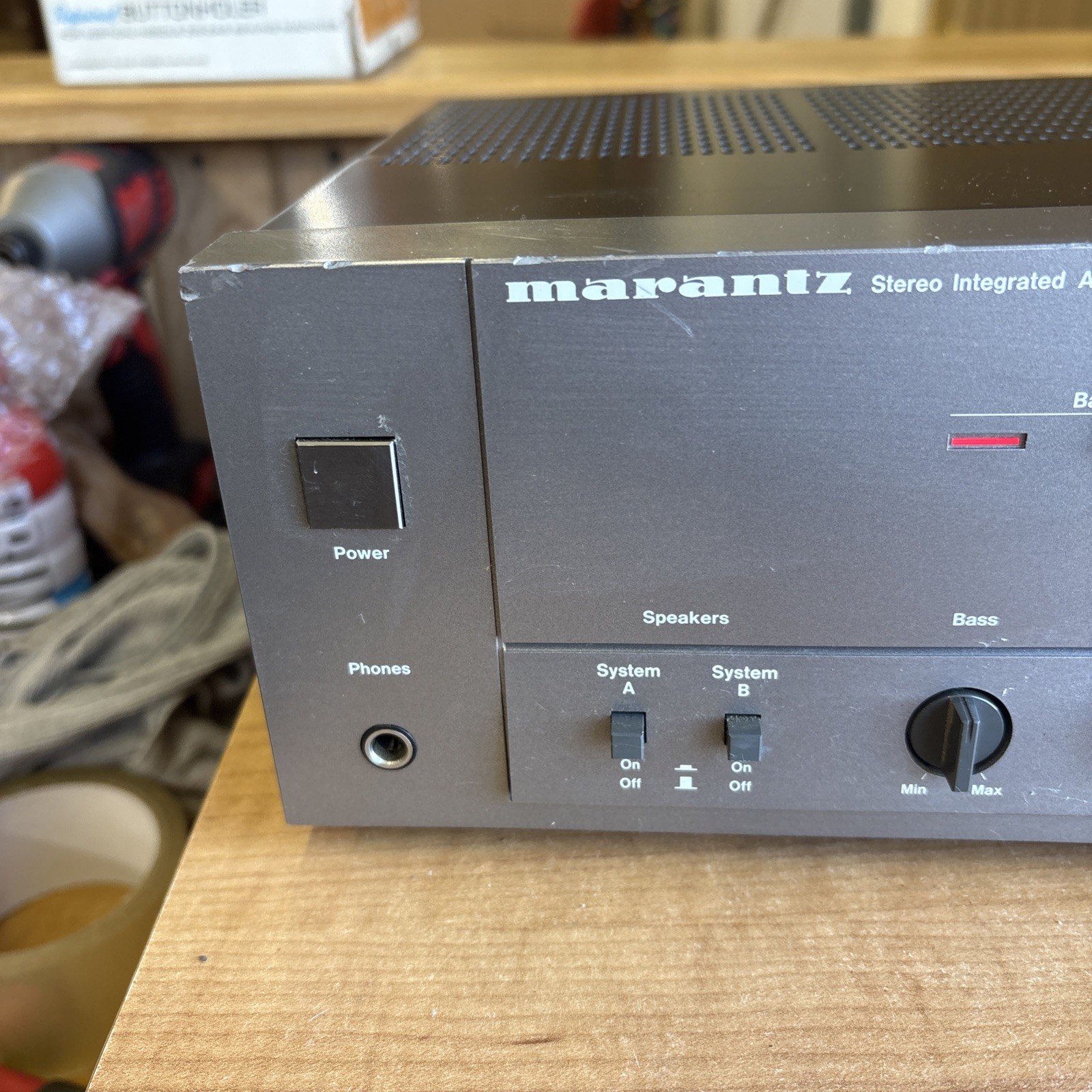 Marantz PM-432 Stereo Integrated Amplifier Tested