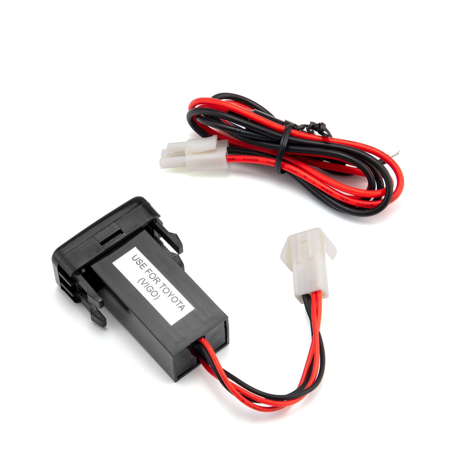 Car Charger Socket Dual 2 USB Port Charging for Toyota FJ Cruiser 2007-2014