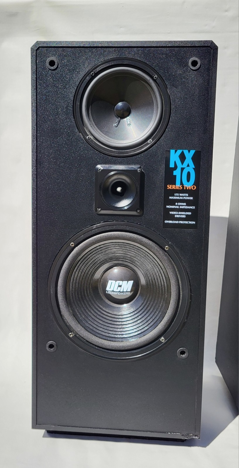 DCM Loud Speakers KX10 SERIES TWO (Pre-owned) Tested.