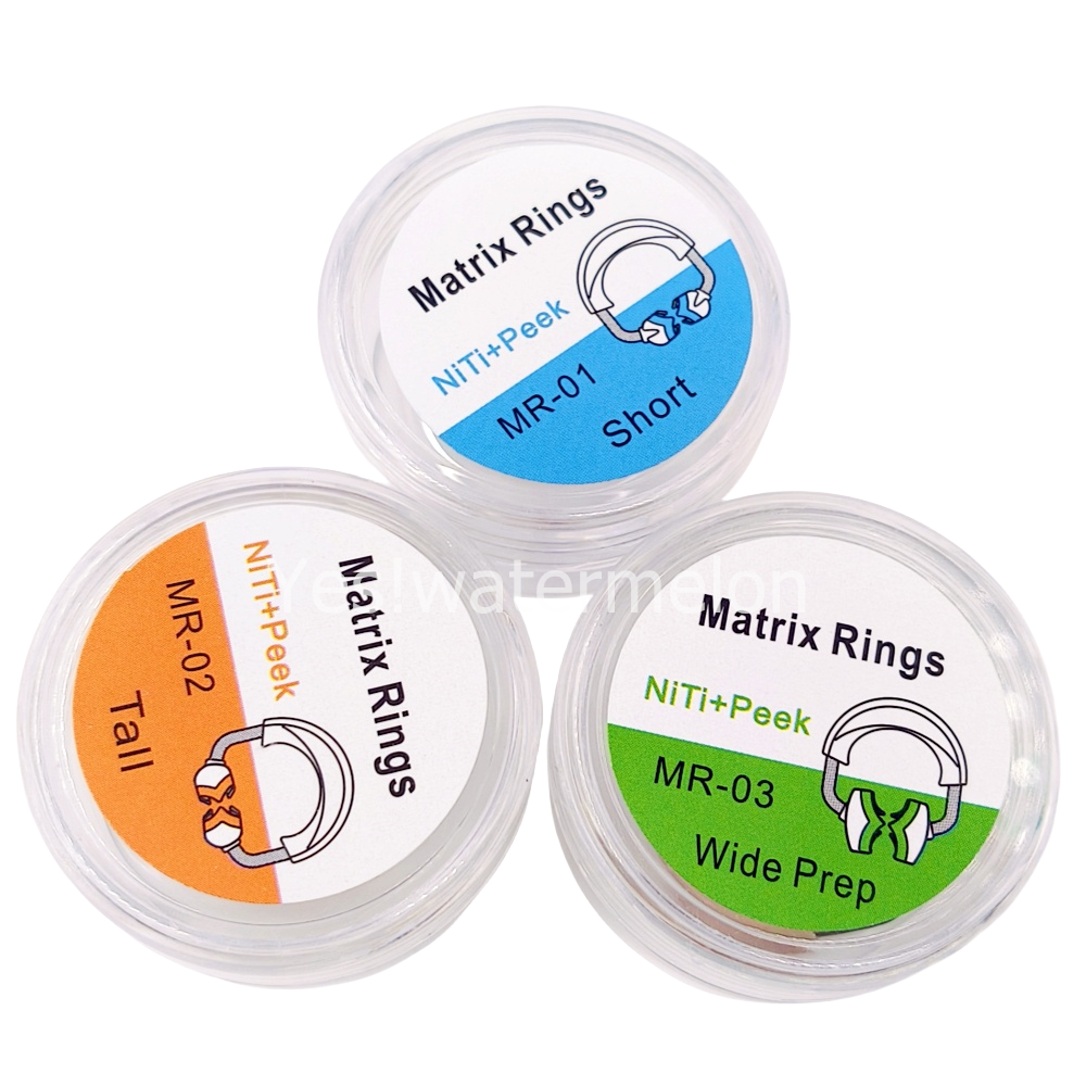 Dental Matrix Bands Ring Sectional Matrice Clamp Fit Garrison Palodent V3 System