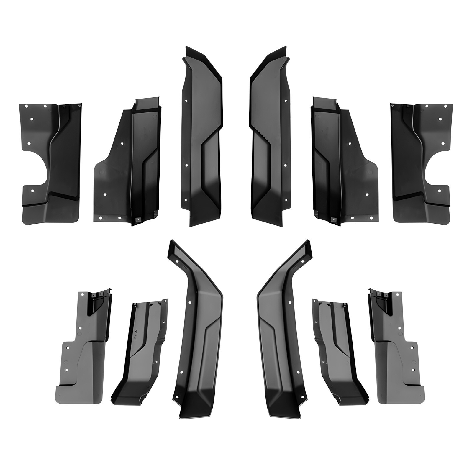 KEMIMOTO Front & Rear Fender Flares #2890638 For Polaris Xpedition XP/5 ADV/5