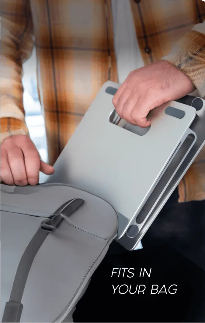 DriftDesk Portable Laptop Stand Convertible 24" Adjustable Standing Desk (HB)