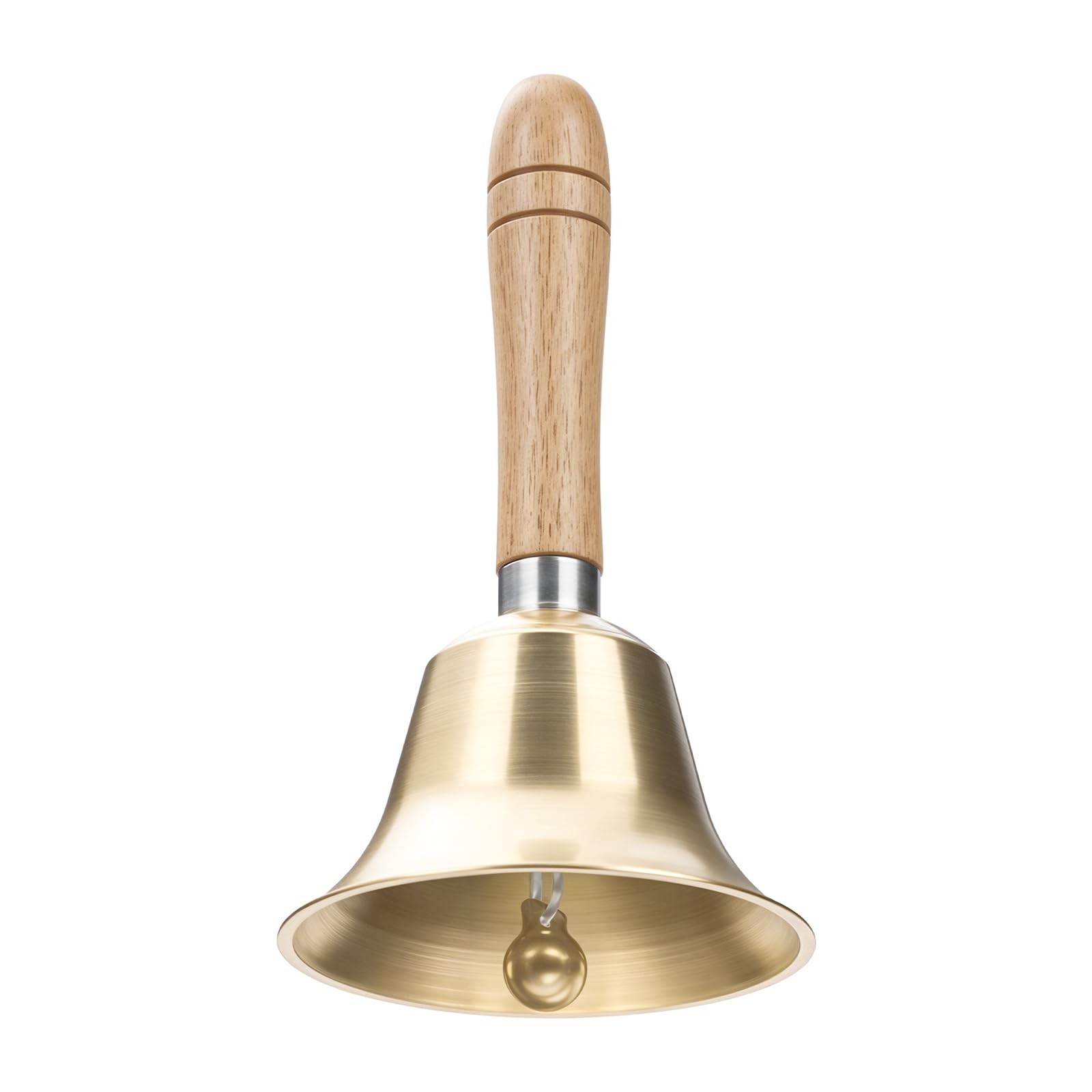 Super Loud Hand Bell - Solid Brass Call Bell for Elderly at Home,Wedding, Animal
