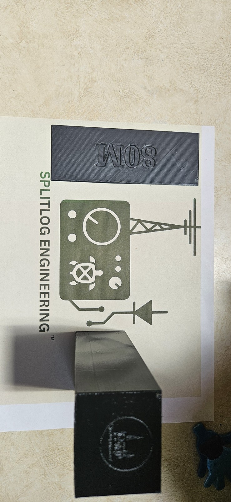 Rock Box FT-243 Crystal Case – Ham Radio Storage Organizer – 3D Printed storage