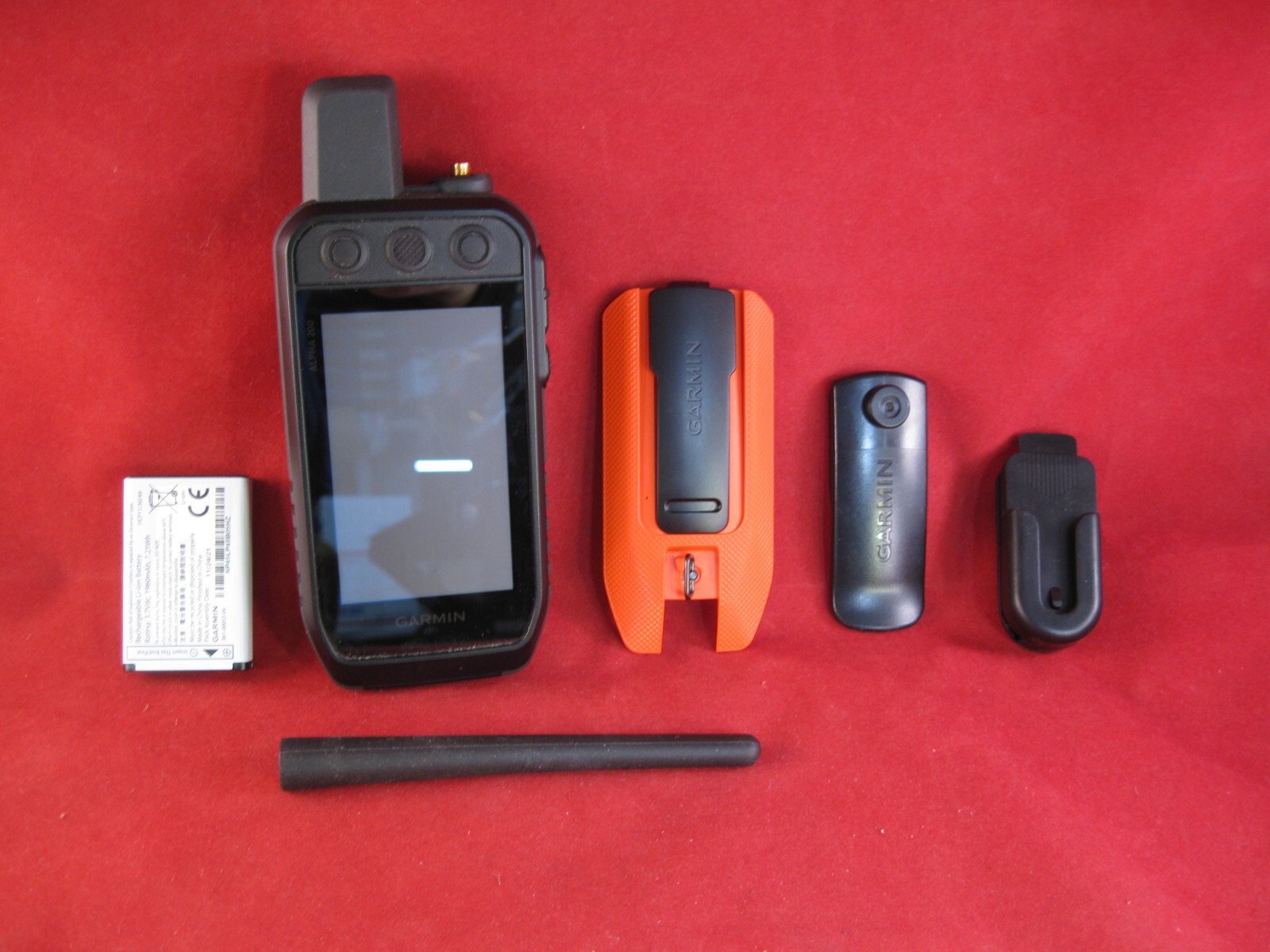 Garmin Alpha 200i Handheld GPS Dog Tracking with antenna-Used
