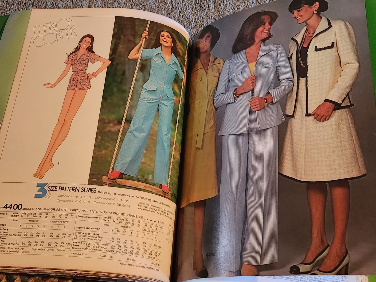 May 1975 McCall's HUGE Store Counter PATTERN CATALOG Halston Designs Marlo Style