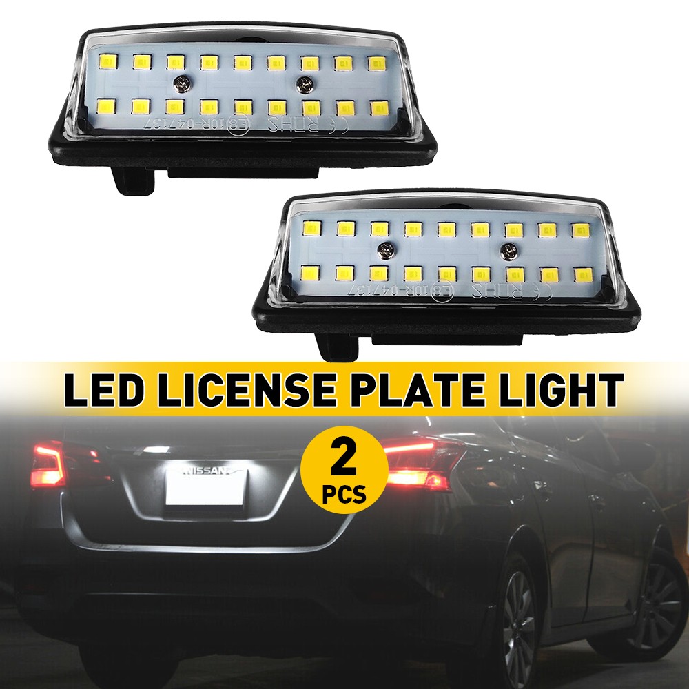 AUXITO LED License Light Plate Tag Lamp For Nissan Altima Maxima Rogue Sentra