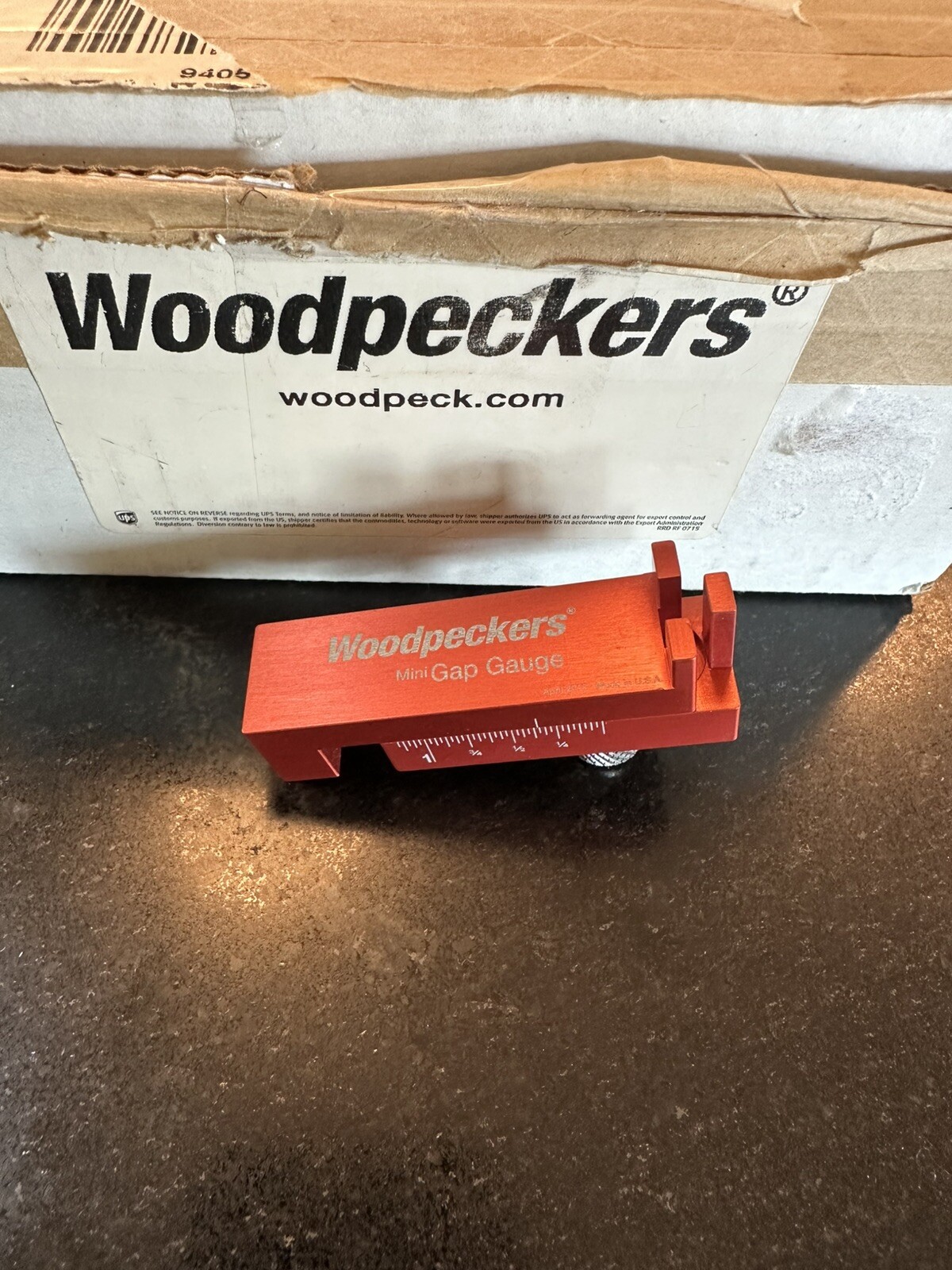 Woodpeckers GG-Mini-15 Mini Gap Gauge Cutting Metal Woodwork Measure New No Box