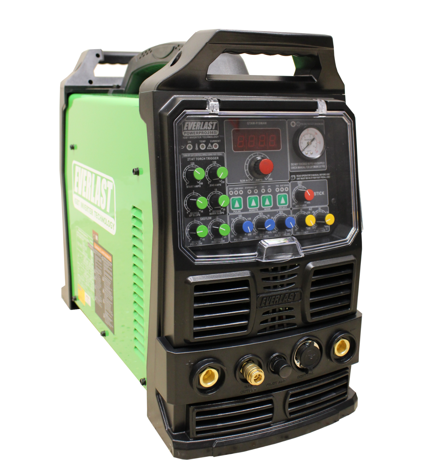 NEW PowerPro 256Si 250AMP ACDC TIG STICK PULSE WELDER 60amp plasma cutter