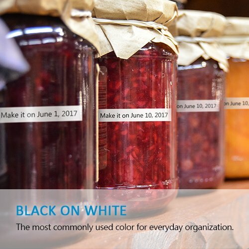 5PK Compatible DYMO LetraTag Refills 91330 White Paper Label Tape 12mm LT-100H