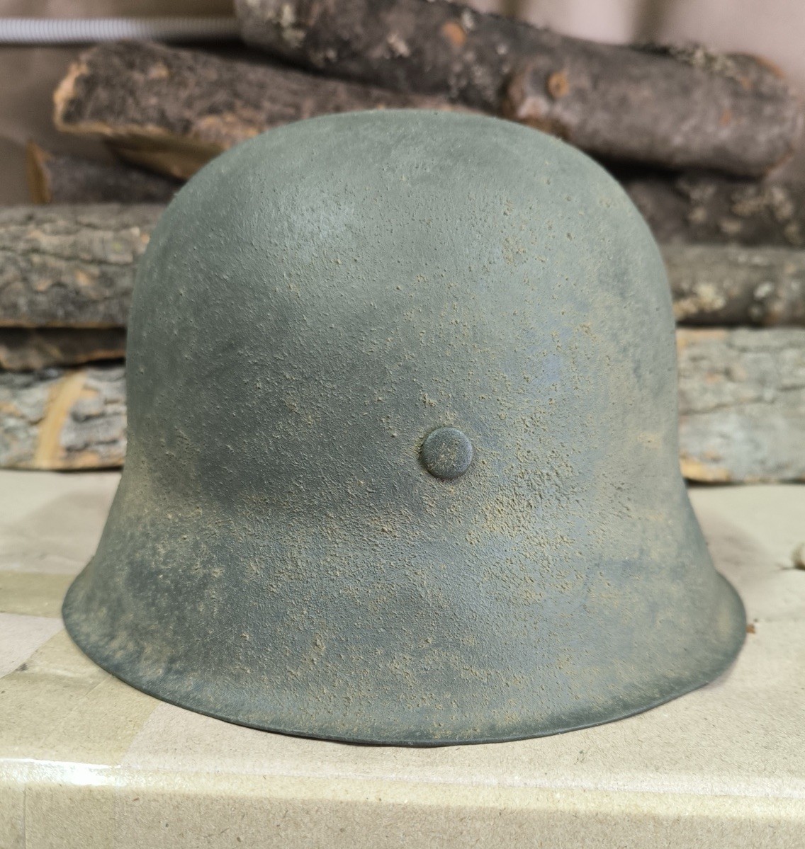 WW2 M42 German Helmet WWII M 42. Combat helmet size 64