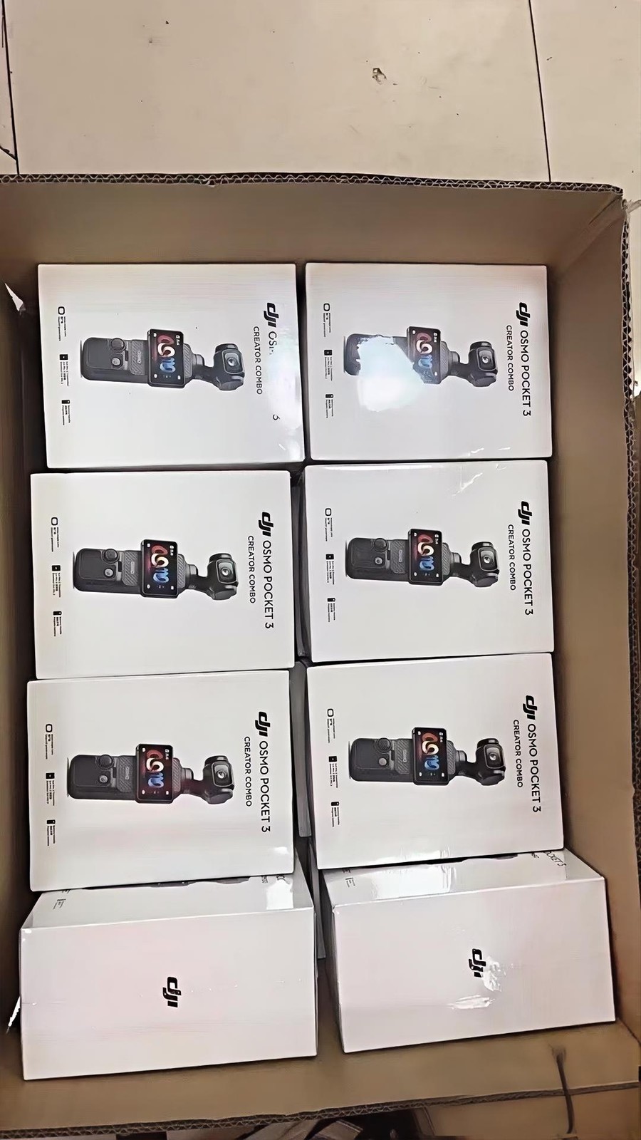 Brand New DJI Osmo Pocket 3 Creator Combo 4K Camera 3-Axis Gimbal Mic Tripod