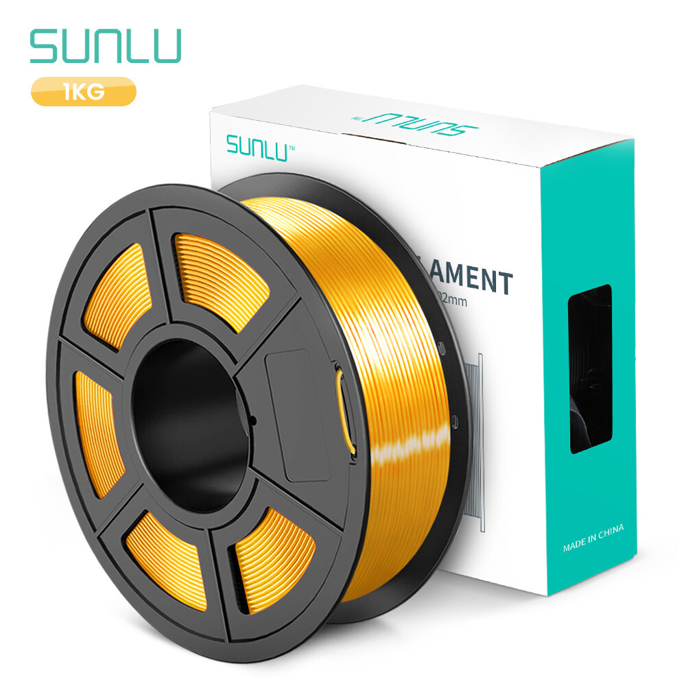 【BUY 6 GET 4 FREE,ADD 10】SUNLU 1.75MM SILK Shiny PLA+ Filament 1KG/2.2LBS Spool