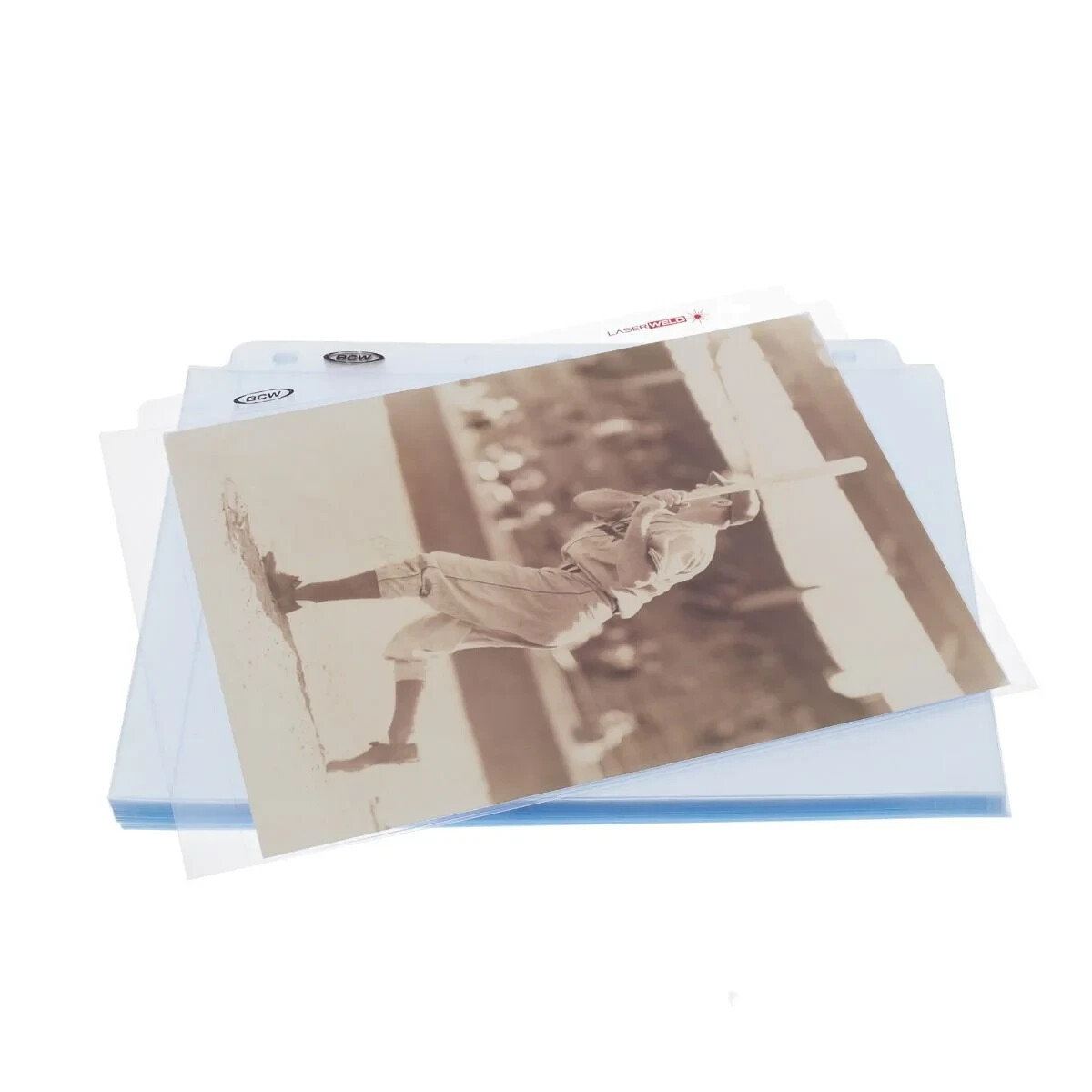 BCW LaserWeld 1-Pocket Photo 8X10 Pages 20ct Pack FREE SHIP