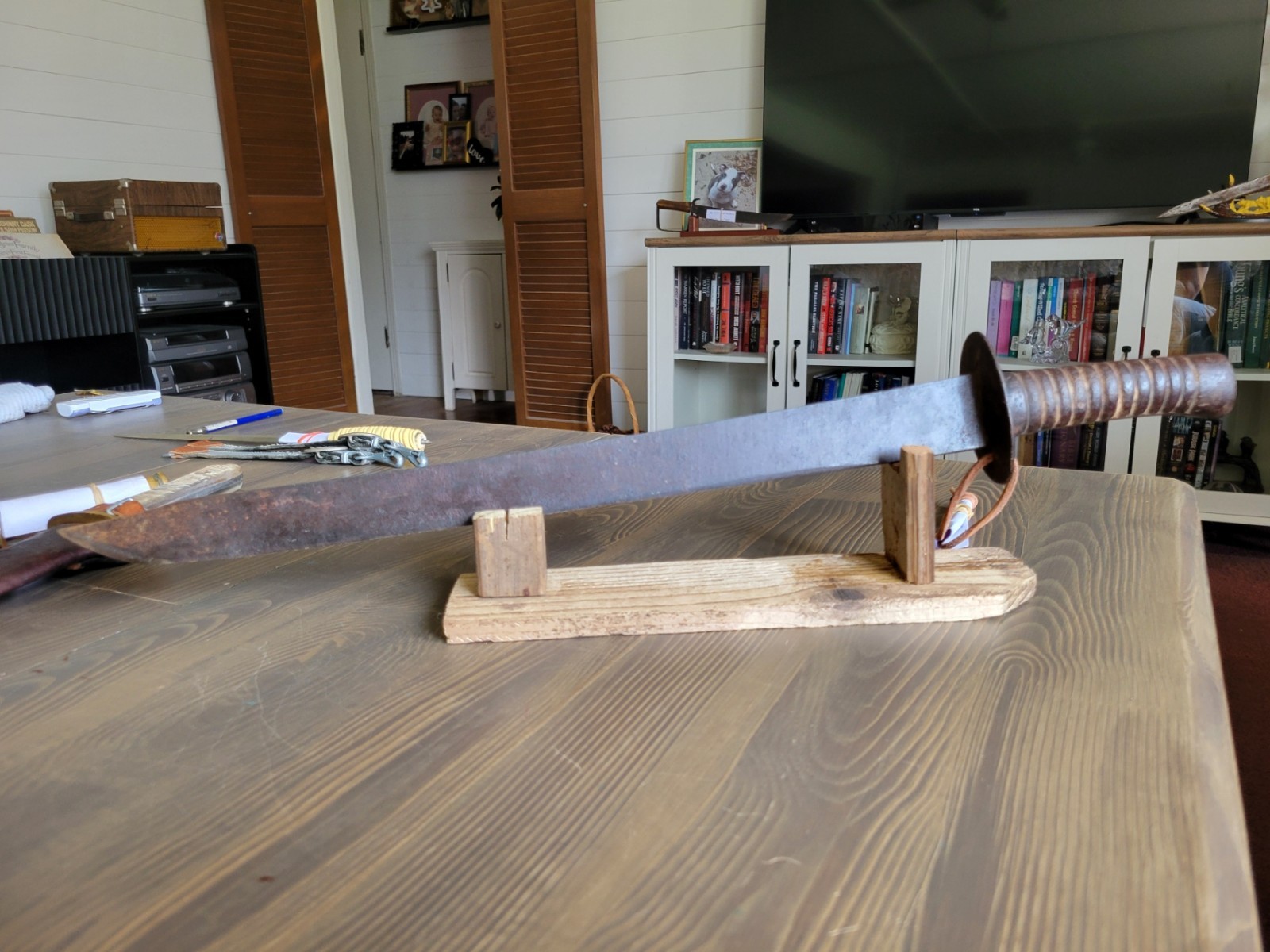 Ultra RARE! Pre-Civil War All-Steel German Short Sword/Bowie Knife