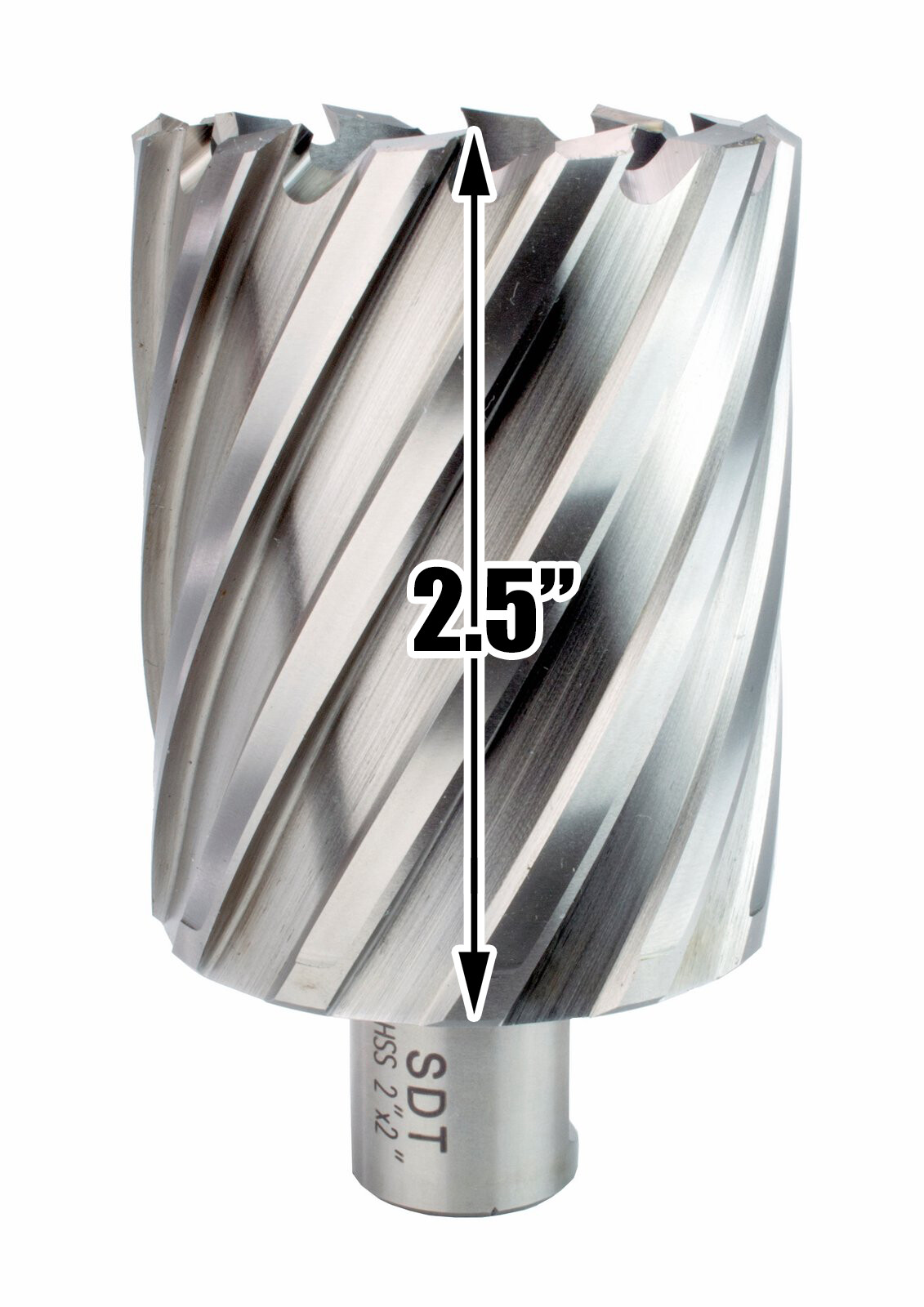 Steel Dragon Tools® 2" x 2" HSS Annular Cutter with 3/4" Weldon Shank