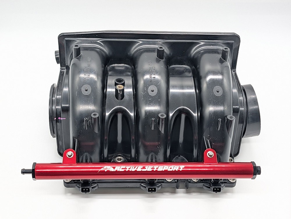 Sea-Doo Billet Aluminum Fuel Rail Kit (Red)