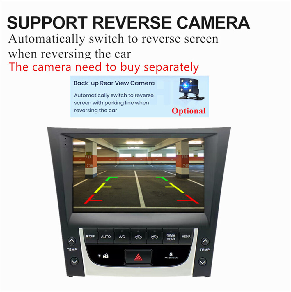 9" Stereo Radio GPS Wifi FM For Lexus GS GS300 GS350 GS430 GS450 GS460 2005-2011