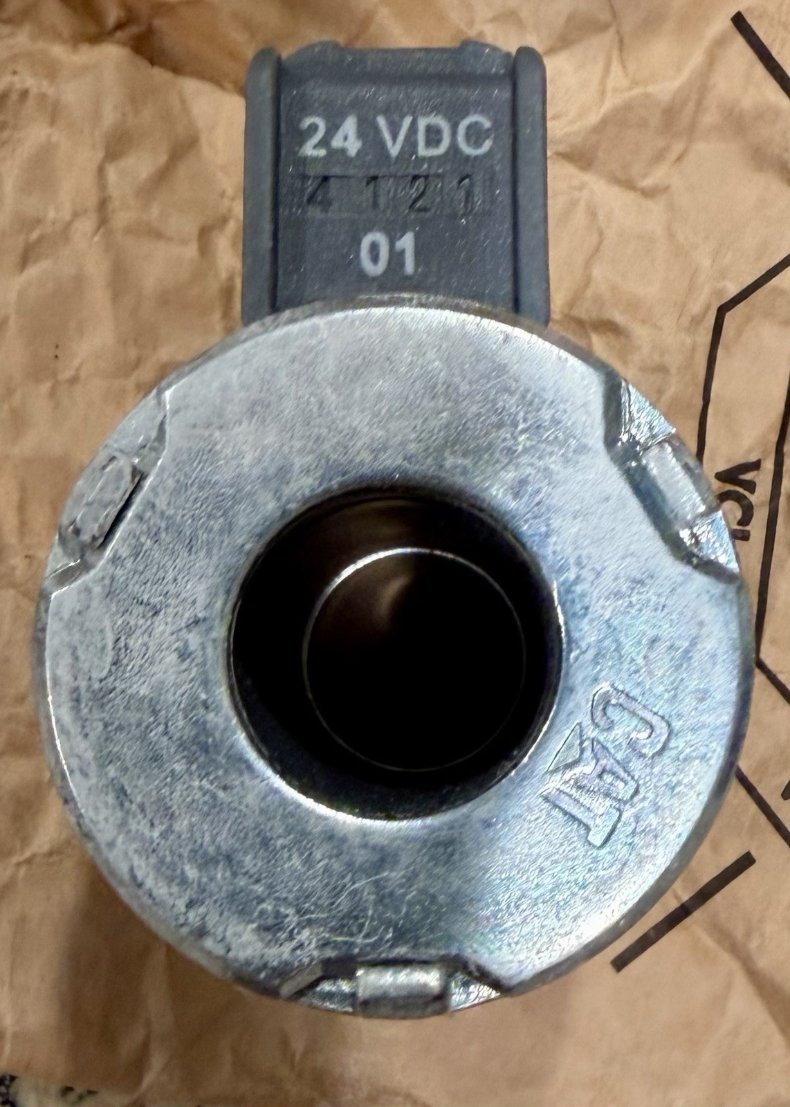 CAT 312-8629 OEM Solenoid Coil Assembly 24VDC – Genuine Caterpillar New