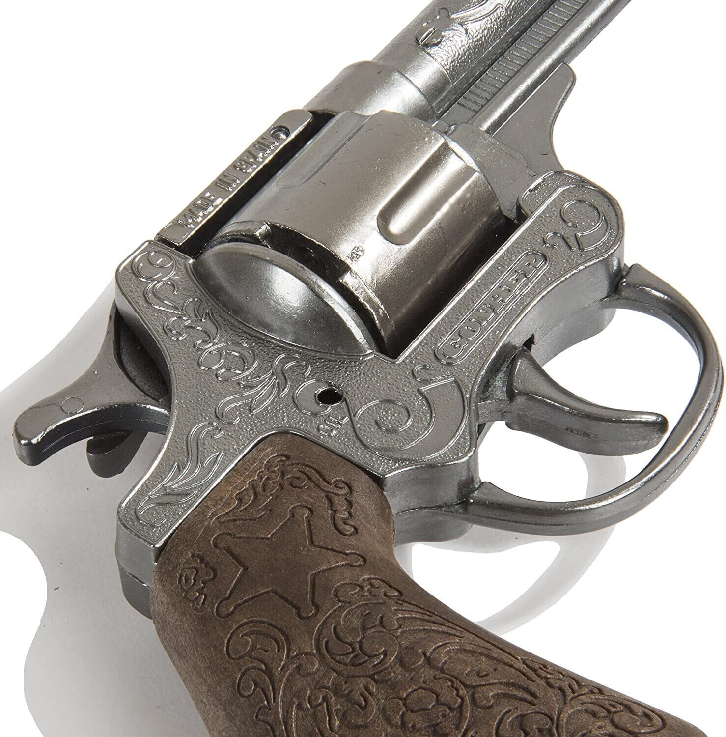 Billy The Kid Cap Gun Replica Diecast Western Pistol Revolver Cowboy Prop Toy