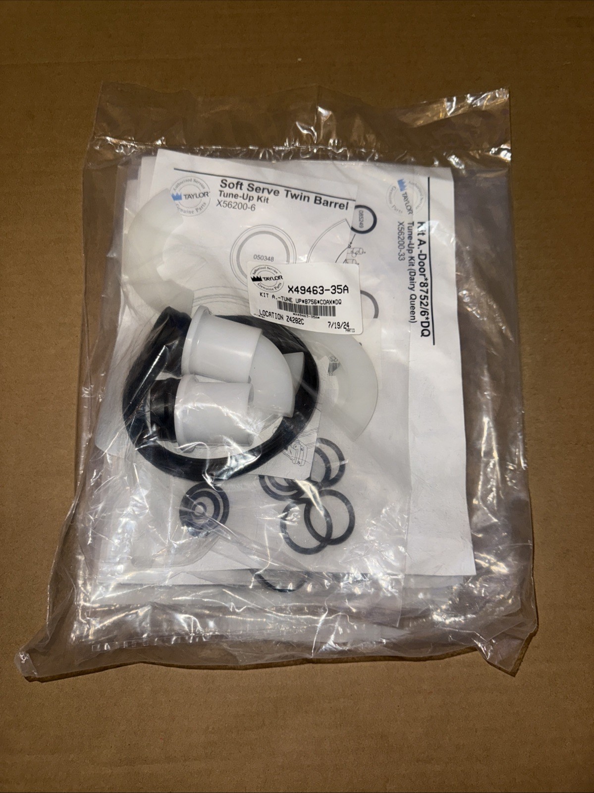 Taylor X4946335A Tune Up Kit 8756Coaxdq