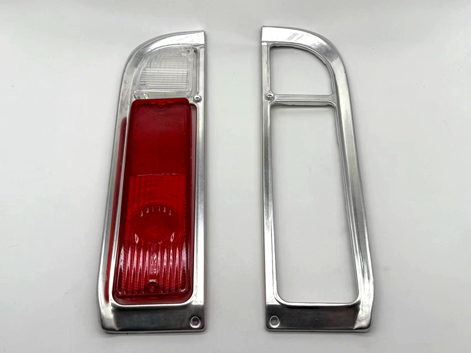 6 Pieces Kit 1969-72 Tail Lamp Lens+Bezel+Backup Lens Chevy GMC Pickup Truck