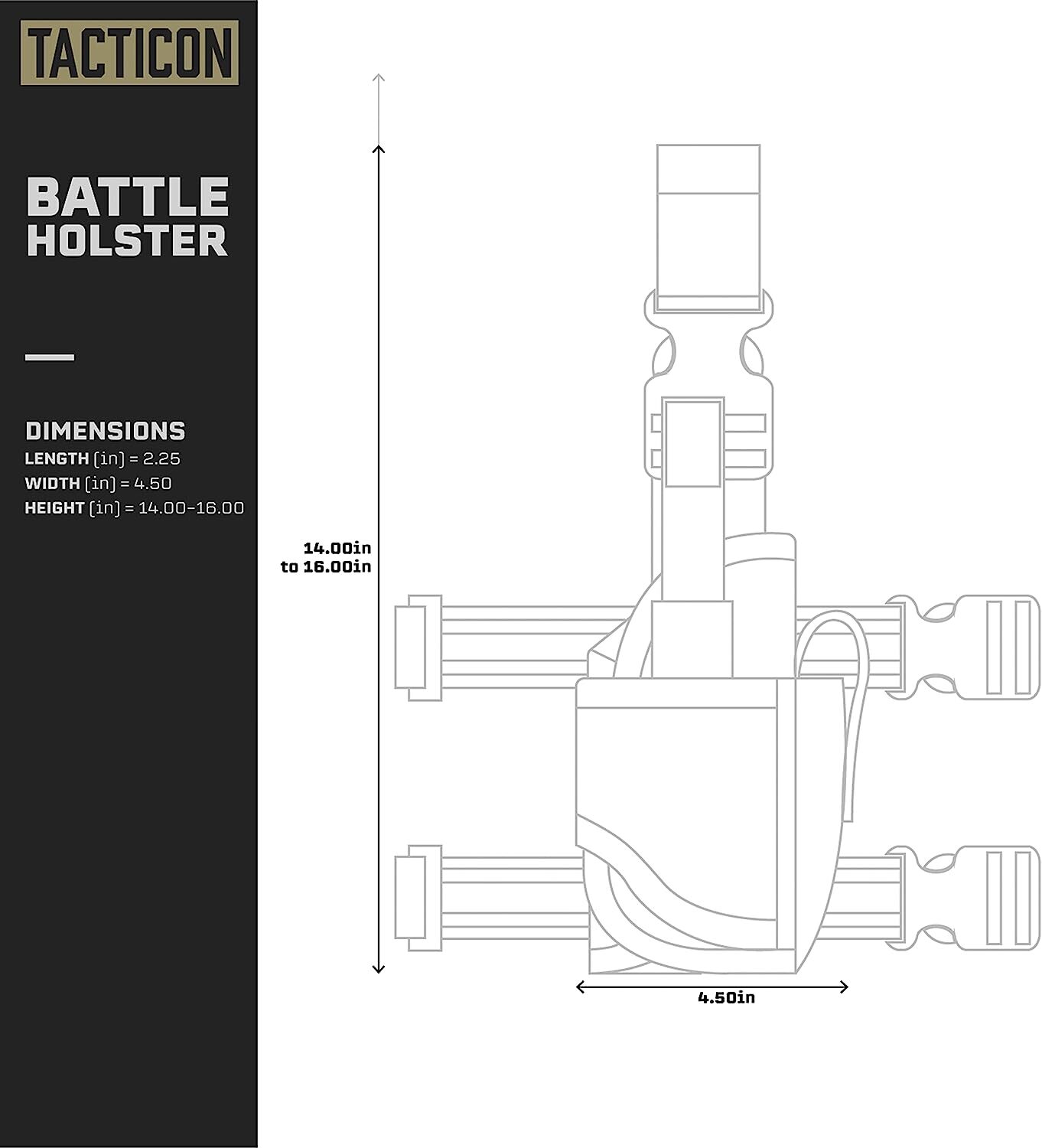 Military Drop Leg Holster Tactical Thigh Pistol Gun Pouch Right Hand Adjustable