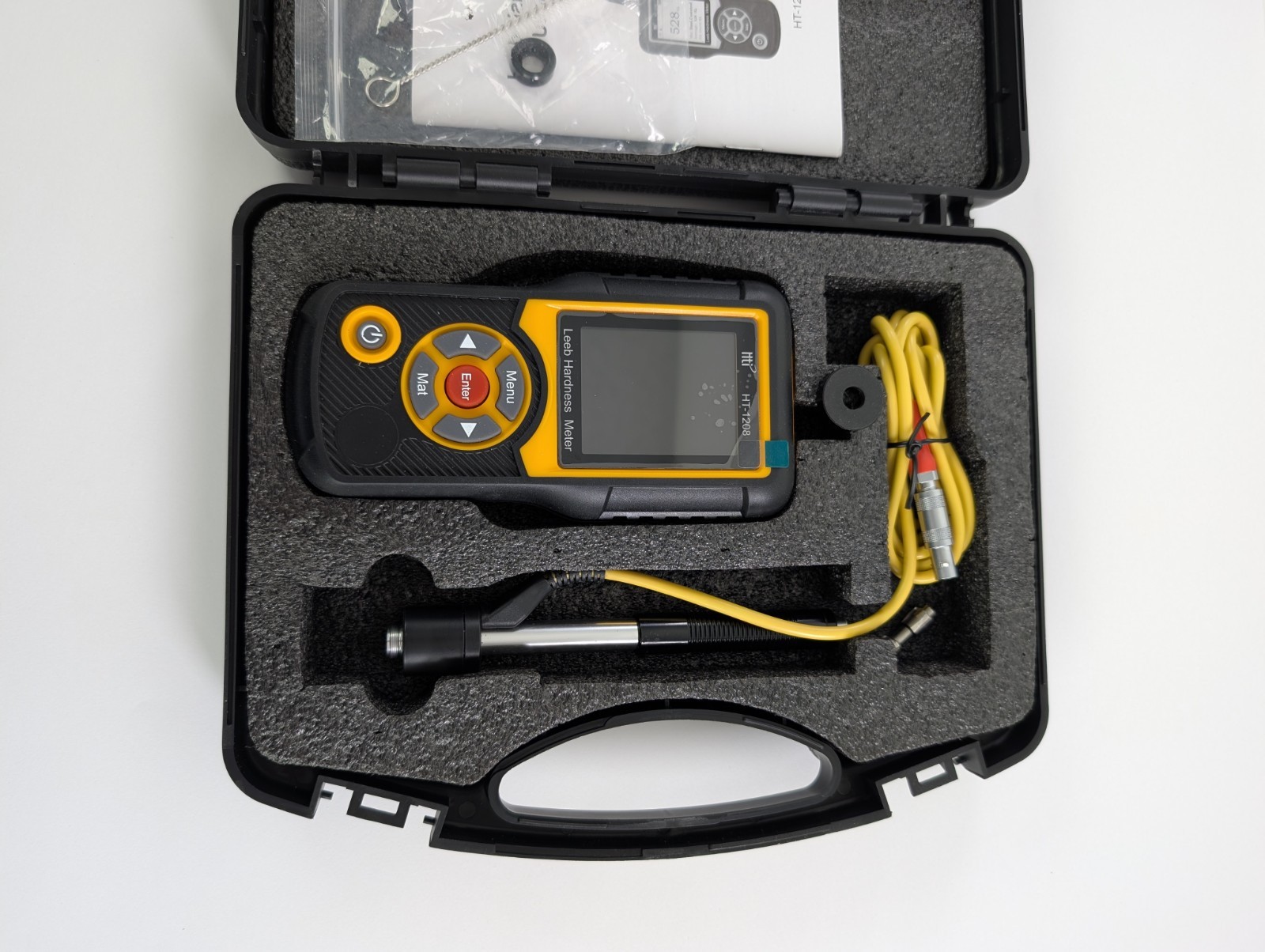 Digital TFT Screen Hardness Tester High Accuracy Hardness Meter Durometer HT1208