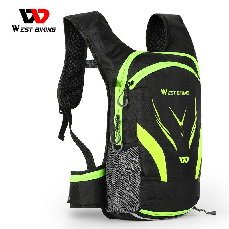 WEST BIKING Cycling Hiking Outdoor Sports Hydration Packs Backpack 16L Bag Green