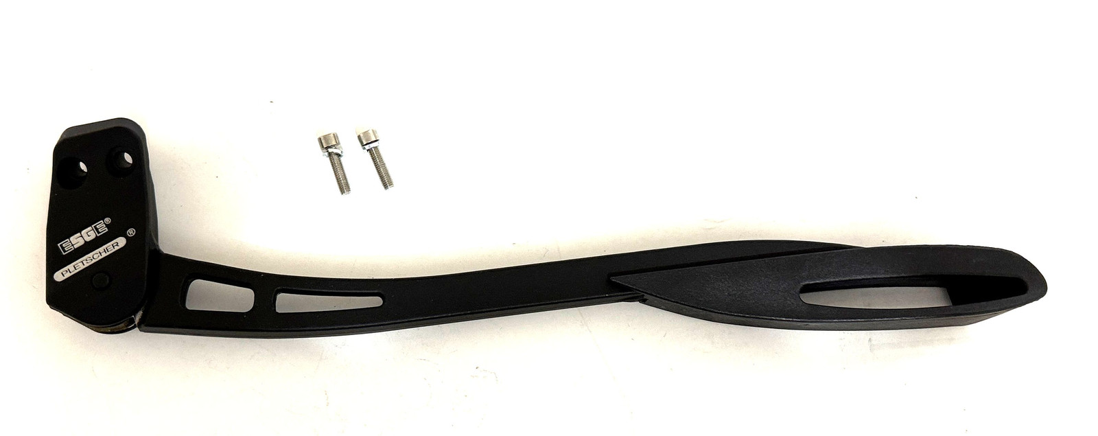 Pletscher Kickstand Rear Alloy Direct Mount 18mm Plate Adjustable 24"-29" Black