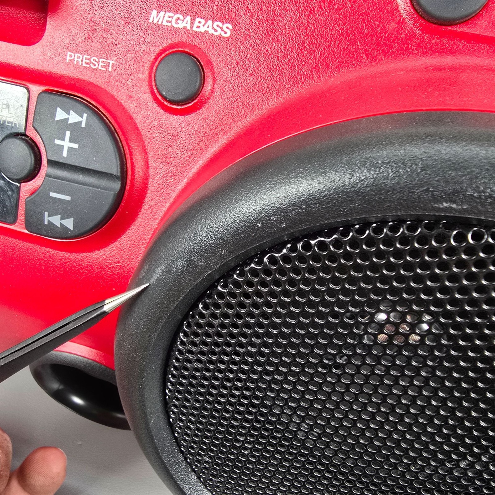 Sony ZS-H10CP Radio Boombox AM/FM/CD Portable Heavy Duty Water-Resistant