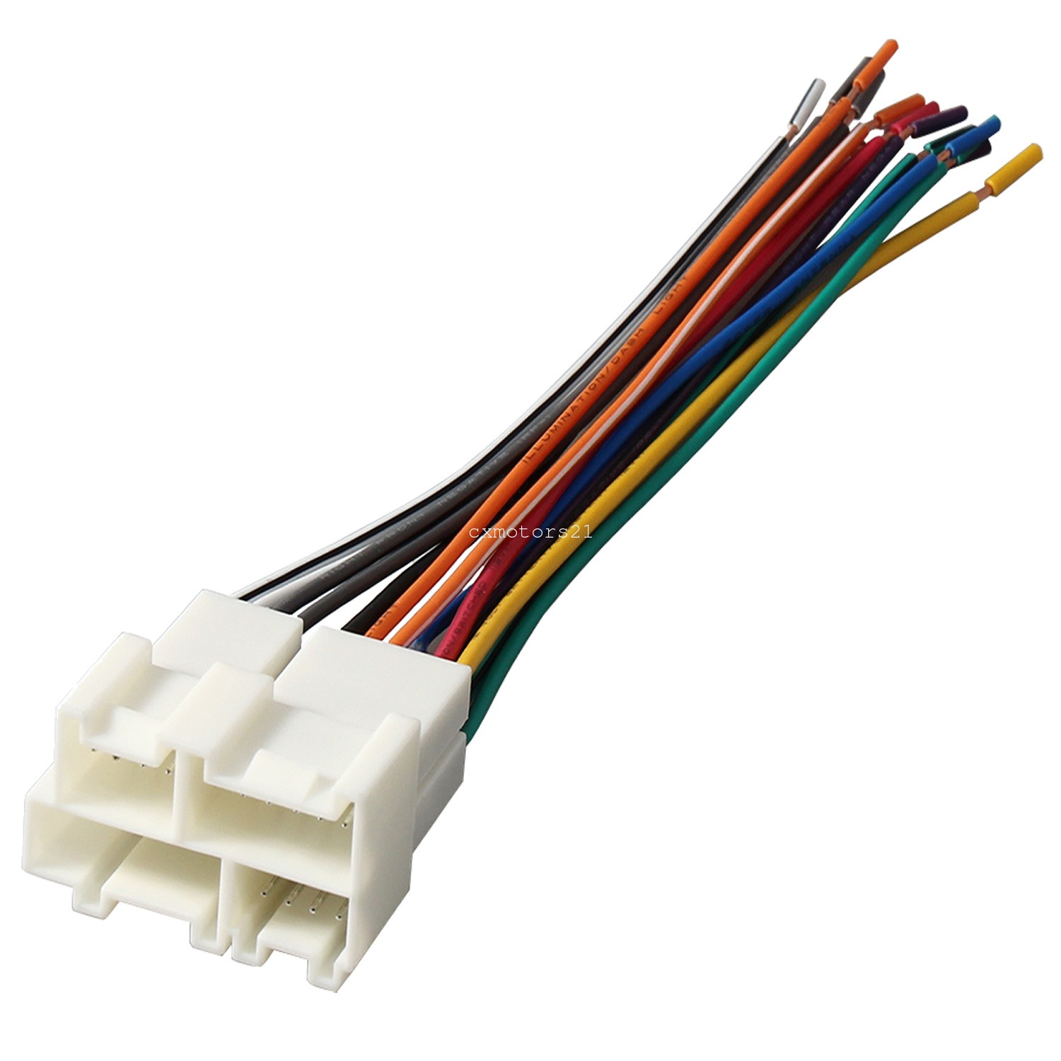 For GMC Sierra Truck 1988-02 Factory Stereo to Aftermarket Radio Install Harness