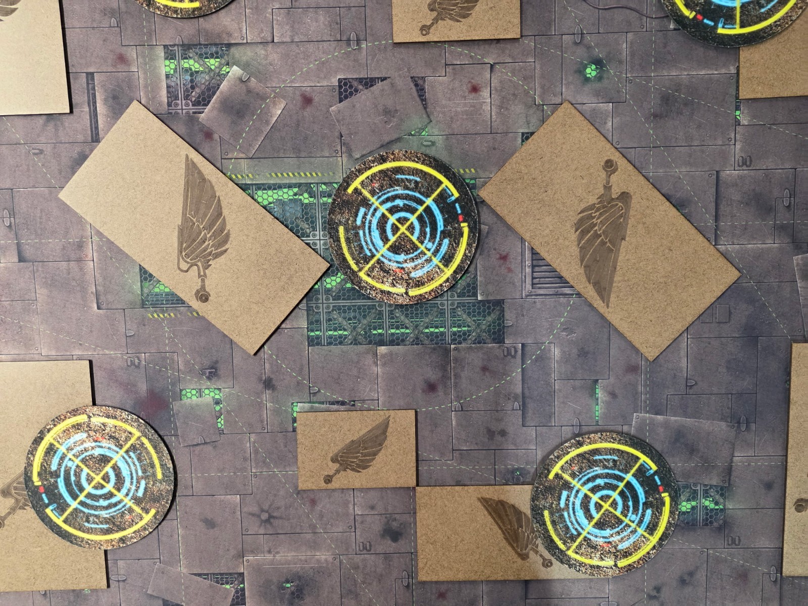 Warhammer 40k 10th Edition Terrain Footprint Full Set New