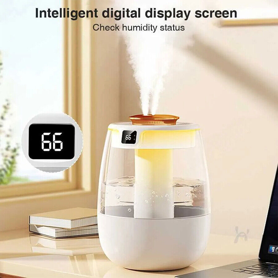 1500ml Humidifiers for Bedroom Large Room Office Cool Mist Air Humidifier Indoor