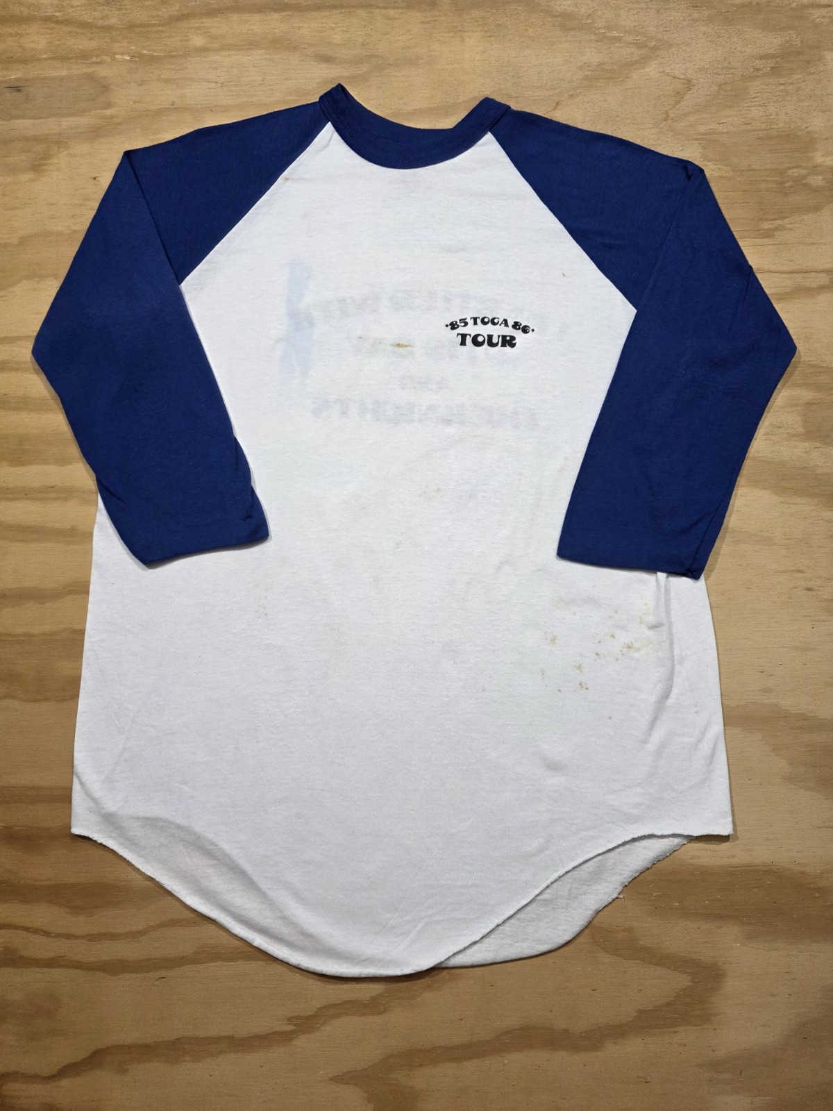 Vintage OTIS DAY AND The Knights Cotton T-Shirt 80s Animal House Toga 1986