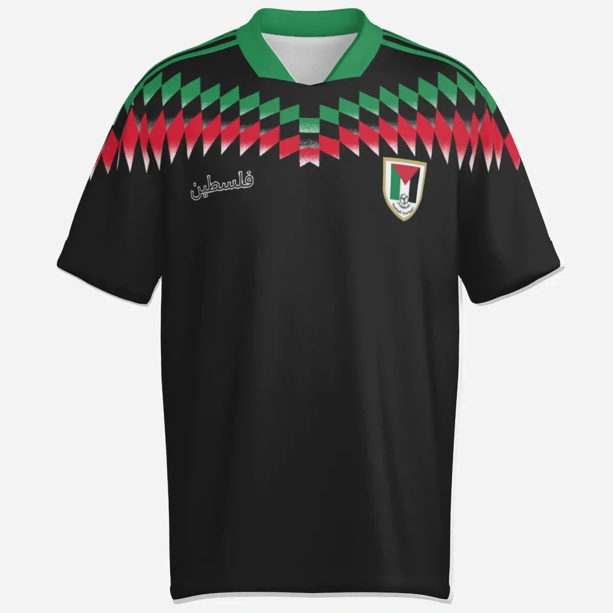 Palestine - football shirt Replica Retro jersey, 1994 black soccer jersey