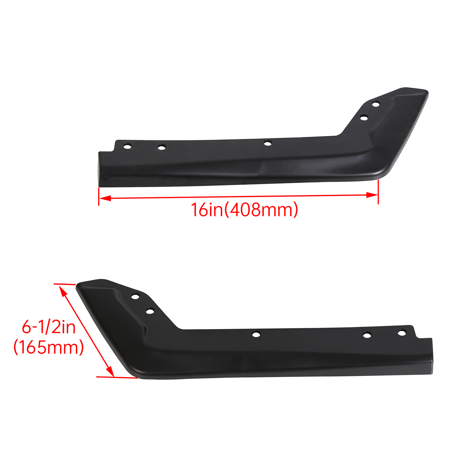 Rear Spat Bumper Valance Lip Spoiler Polyurethane For 2015-2021 Subaru WRX STI