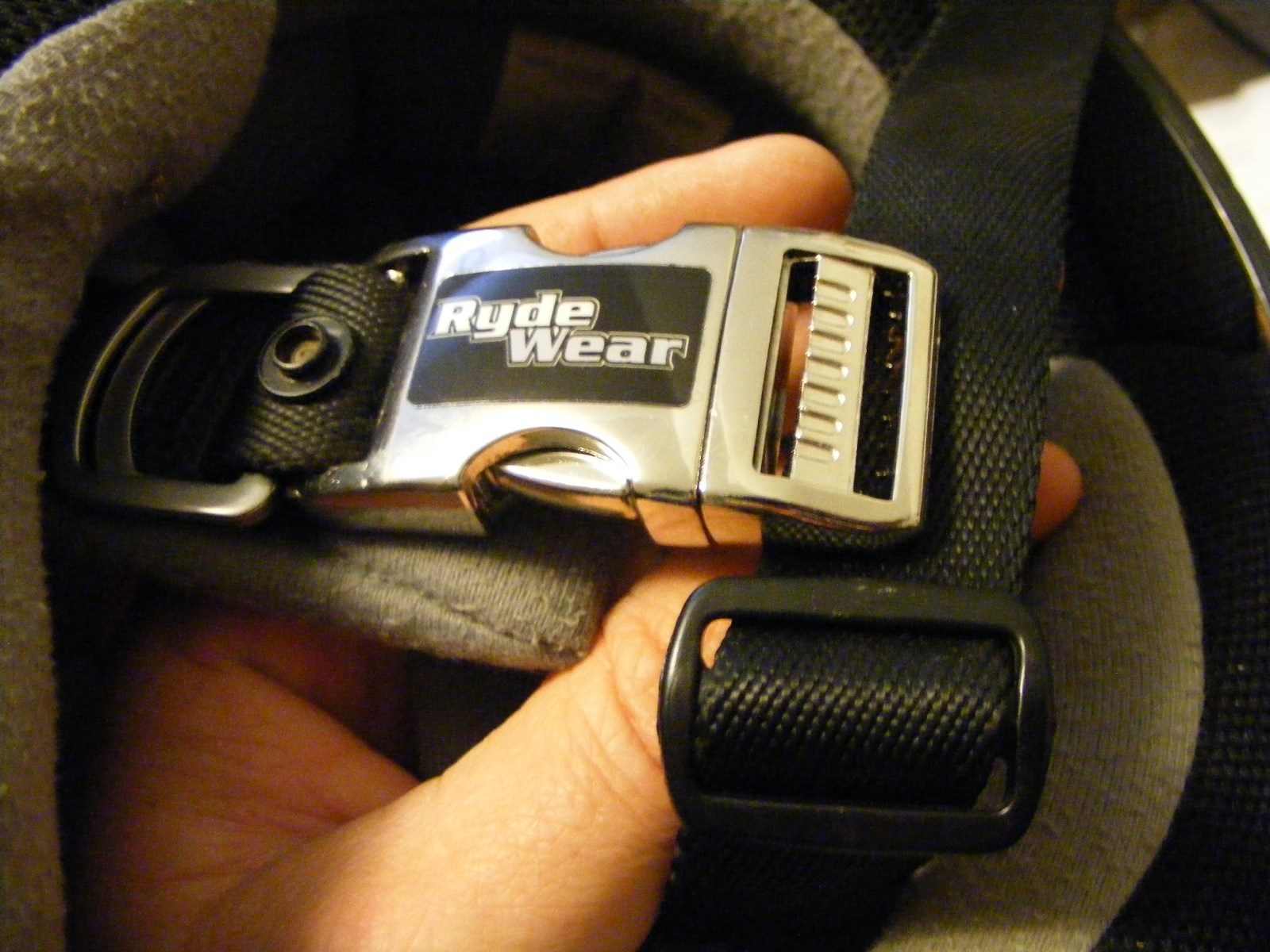 motorcycle aluminum Black strong helmet quick release chin strap buckle mx atv