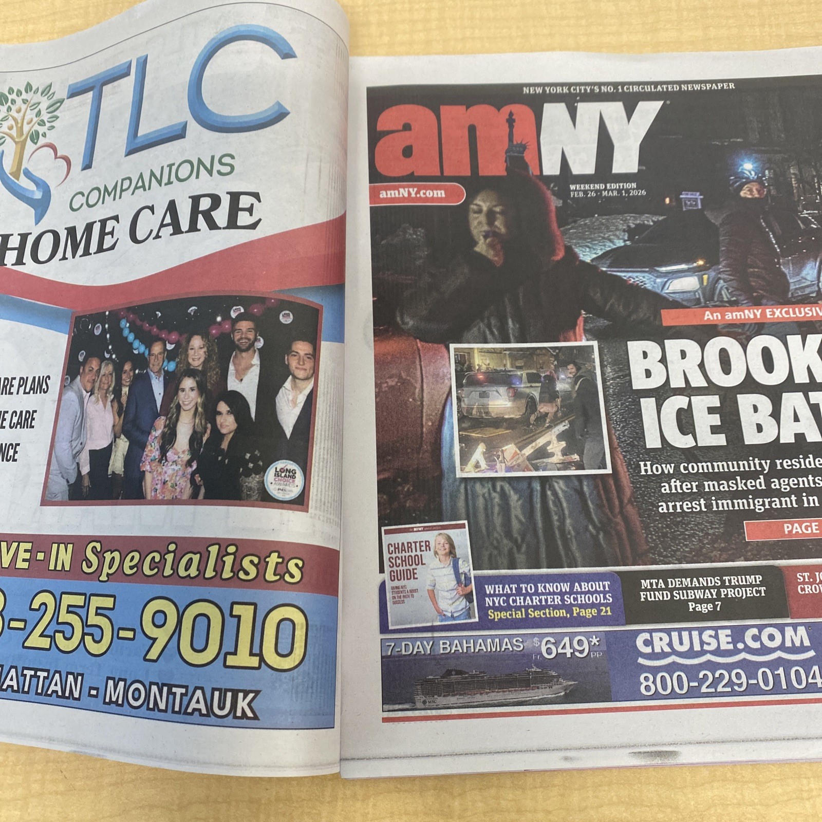 USA Mens Hockey Wins Olympic Gold Medal Feb 26 2026 NewYork AMNY Newspaper