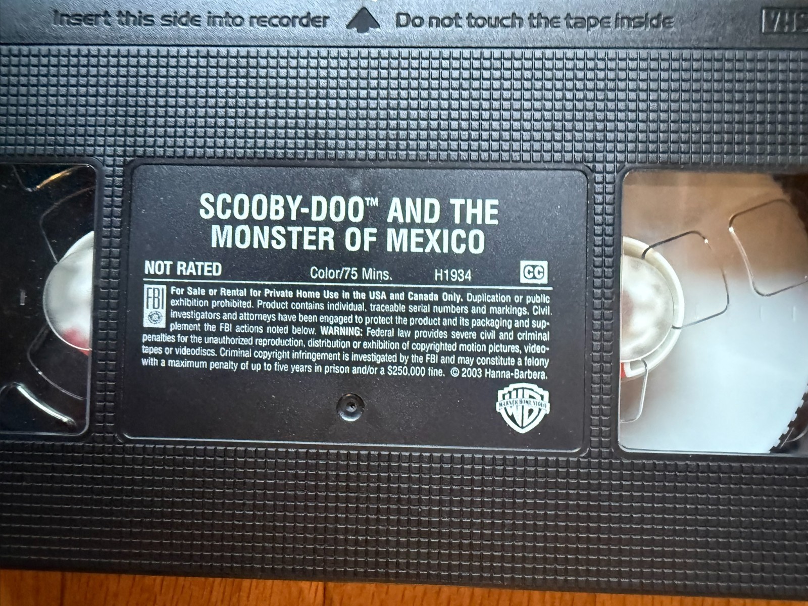 SCOOBY-DOO! and the MONSTER of MEXICO - Clamshell 2003 - WB