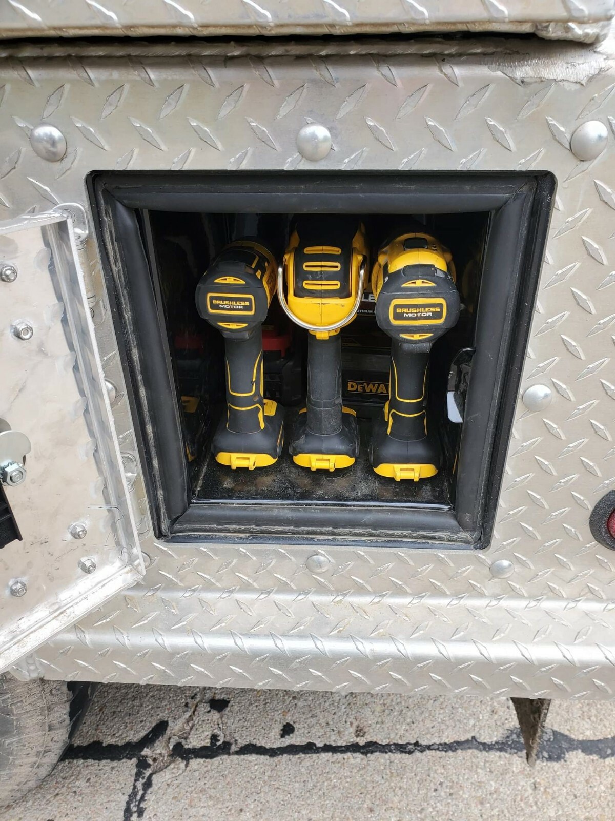 **2 Pack** Dewalt YELLOW 20V Battery Slot Tool Holder Mount