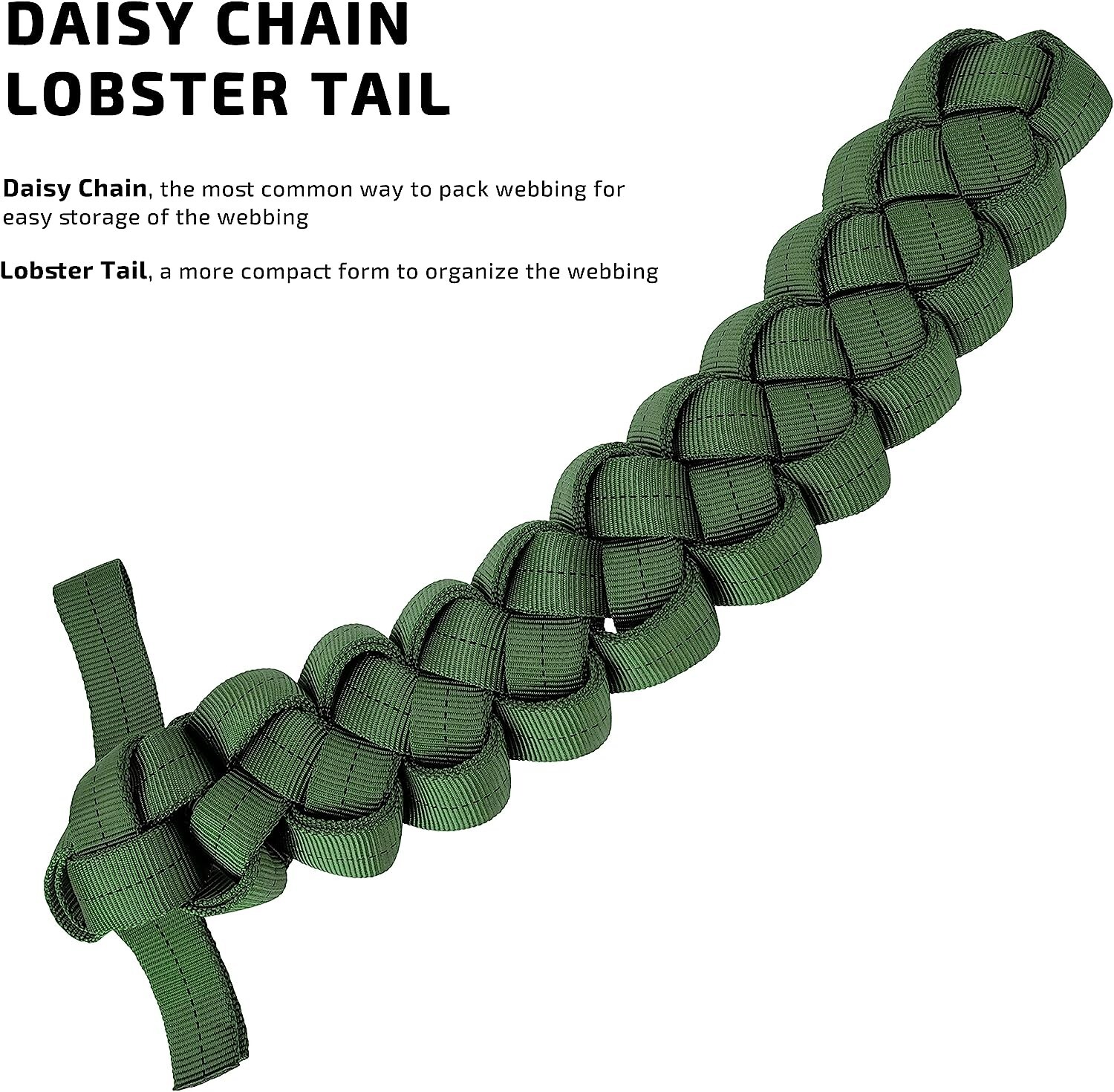 1 inch MIL-W-5625 Nylon Tubular Webbing Milspecs 4000Lbs Durable for Outdoor ...