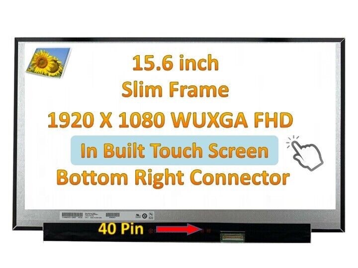 NV156FHM-T06 NV156FHM T06 LCD LED Screen 15.6 Display Touch Panel New HX3K8