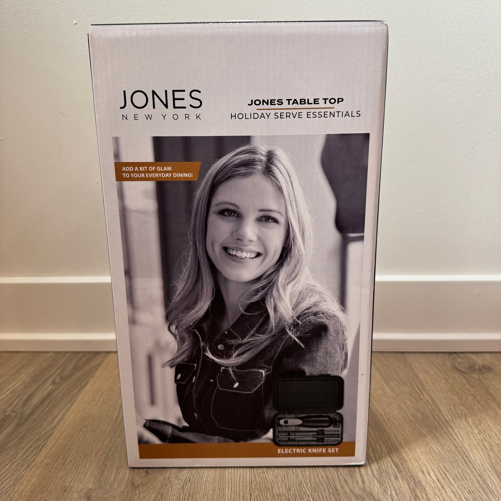 Jones New York Electric Knife Carving Set Holiday Serve Essentials NIB
