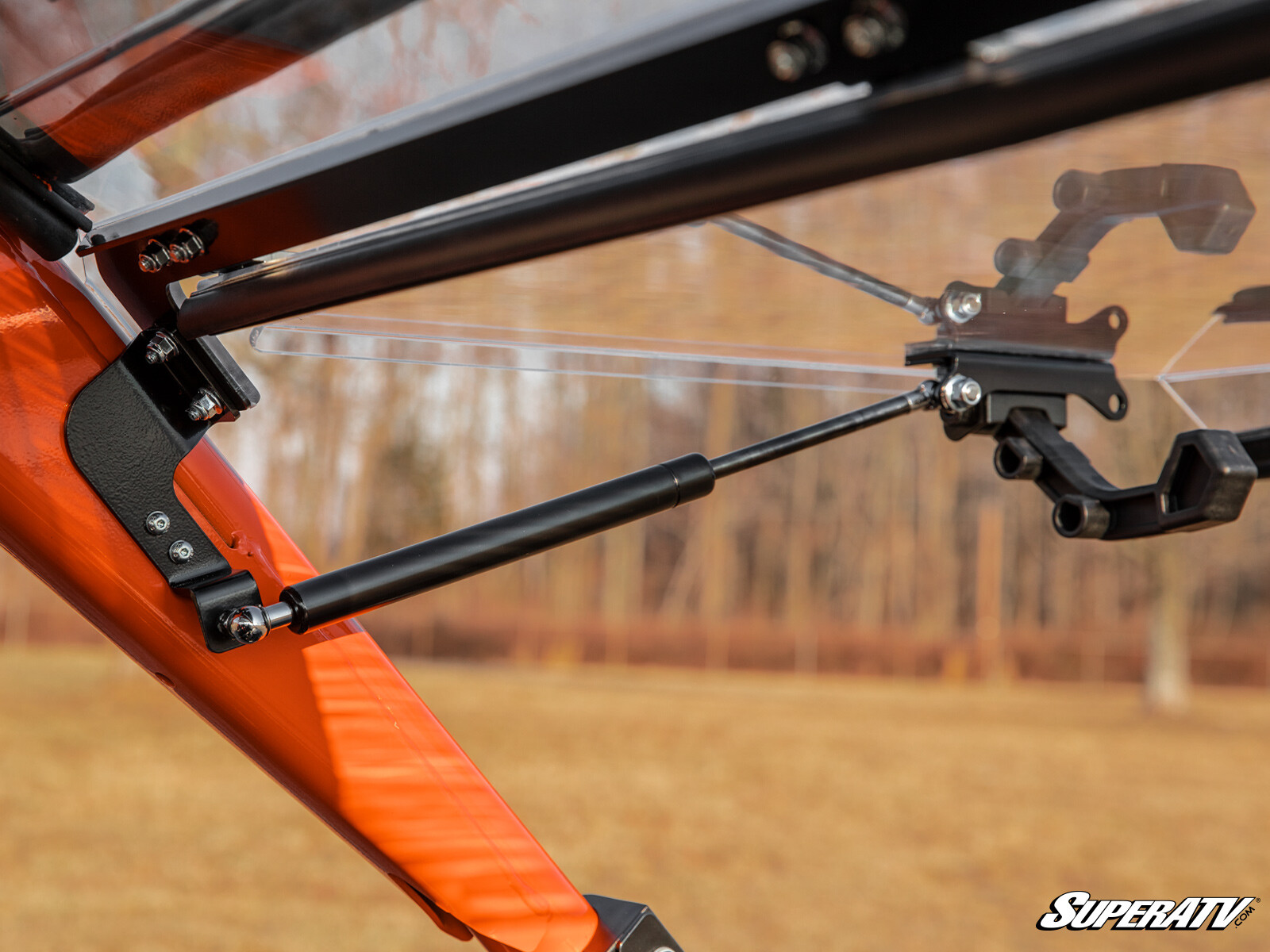 SuperATV Scratch Resistant Flip Windshield for Polaris RZR PRO R 4 (2022+)